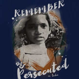 Remember the Persecuted India T-Shirt Front