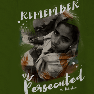 Remember the Persecuted Pakistan T-Shirt Front