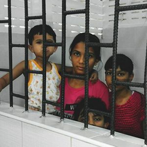 Ministry of CFI category link - detainee mom and kids in jail